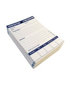 Fiches de PROPOSITION D'AMELIORATION