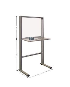 Poste de contrôle qualité INOX