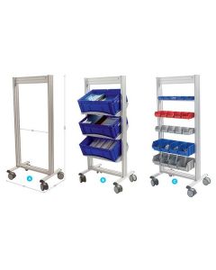 Chariot mobile porte-bac