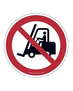 Pictogrammes Chariot interdit P006