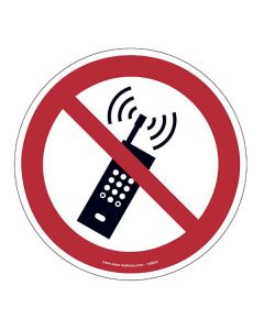 Pictogrammes Téléphone interdit P013