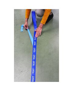 Ruban de signalisation adhésif au sol personnalisable