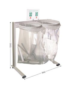 Poste pour tri sélectif 5S