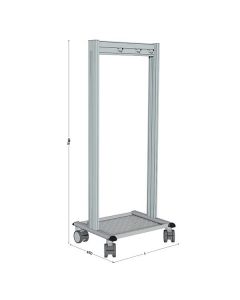 Poste de propreté mobile 5S