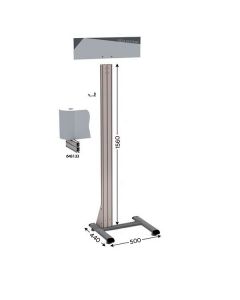 Poste de propreté 5S INOX