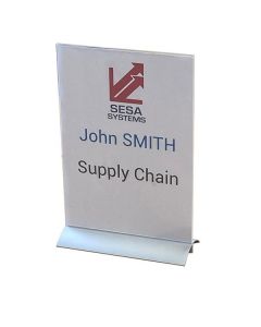 Support document sur socle aluminium