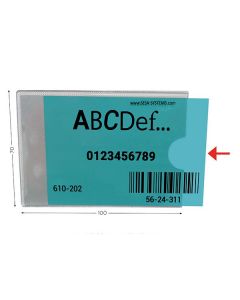 Cartes KANBAN transparente