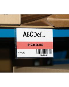 Cartes KANBAN transparente magnétique