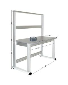 Poste de travail qualité modulable