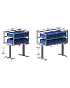 Desserte de manutention électrique