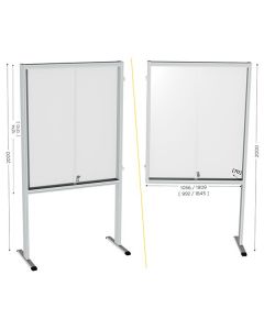Vitrine d'affichage haute qualité
