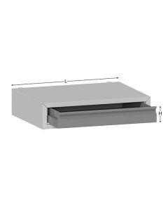 Caisson de rangement fixation sous chassis