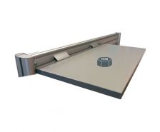 Etagère supérieure fixation sur profil aluminium