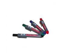 Marqueurs rétractables noir/bleu/rouge/vert