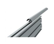Profil aluminium arrondi pour passage de cable