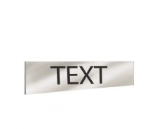 Texte au verso du bandeau