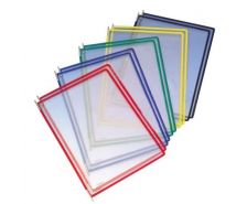 Pochettes INOX A4 assorties à pivots