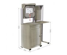 Armoire informatique INOX