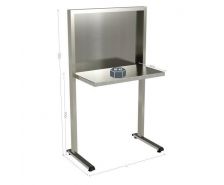Poste de contrôle qualité INOX