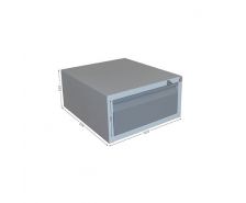 Caisson avec 1 tiroir et serrure pour QUALIPOST 3000