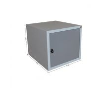 Caisson avec 1 porte à serrure pour QUALIPOST 3000