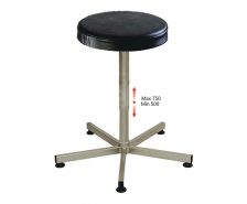 Tabouret d'atelier INOX
