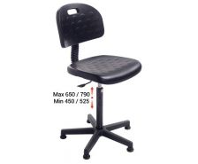 Chaise d'atelier ergonomique