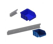 Rail pour bac plastique