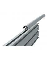 Profil aluminium arrondi pour passage de cable