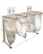 Poste pour tri sélectif 5S