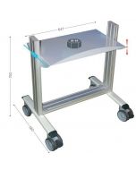 Desserte mobile porte-bac