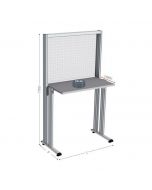 Poste de travail porte-outils