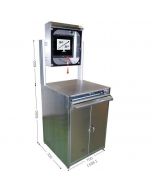 Armoire informatique INOX