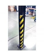 Amortisseur mousse d'angle droit jaune/noir