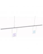 Rail aluminium suspendu