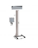 Poste de propreté 5S INOX