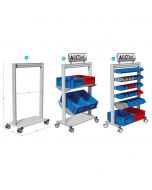 Chariot mobile porte-bac