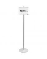 Potence d'affichage aluminium