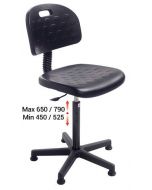 Chaise d'atelier ergonomique