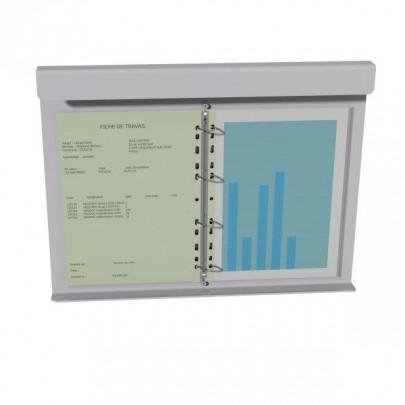 4-ring binder for rigid pockets | MULTIDOC FOLDERS