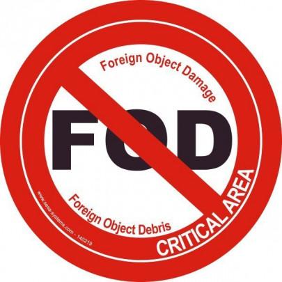 Pictograms FOD - Foreign Object Damage