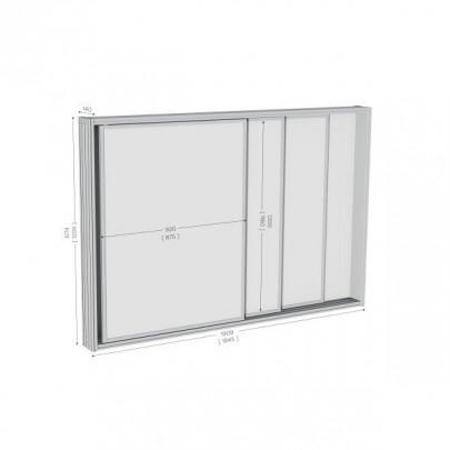 High quality wall-mounted display case | MOD'INFO